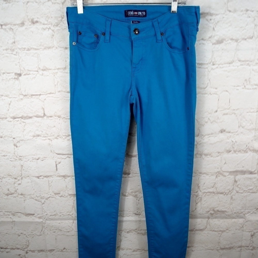 Vintage Ecko Unlimited turquoise jeans